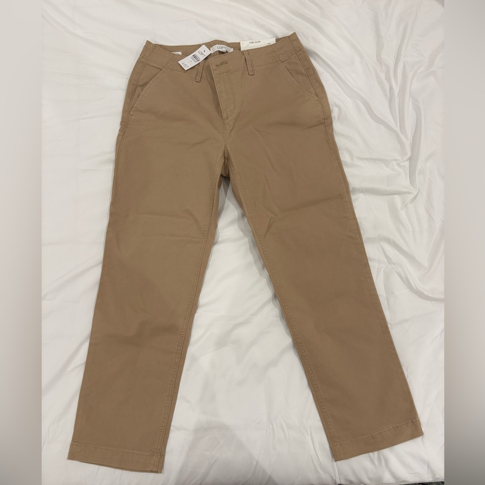 LOFT Women’s The Slim Chinos size 4
